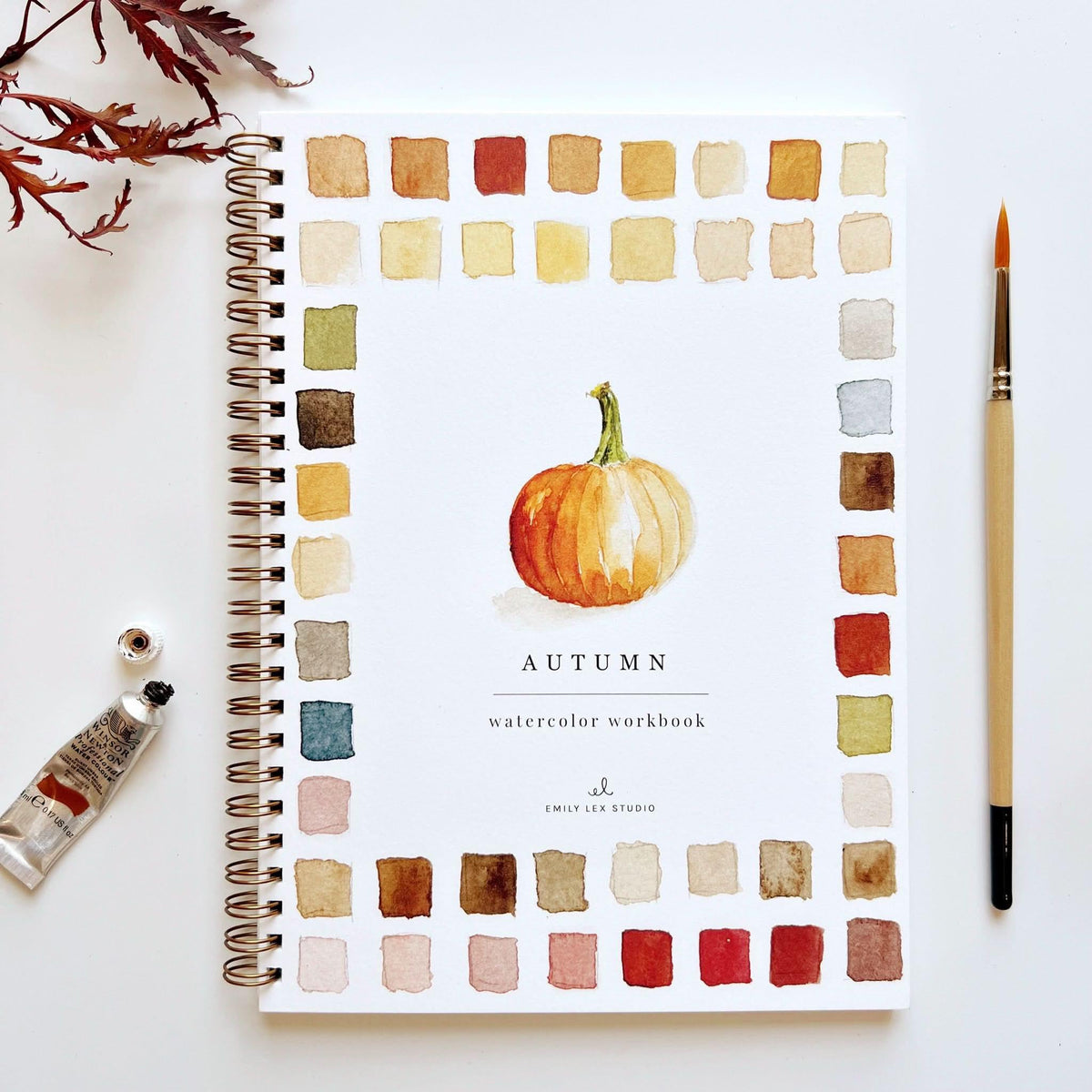Emily Lex Autumn Watercolor Workbook