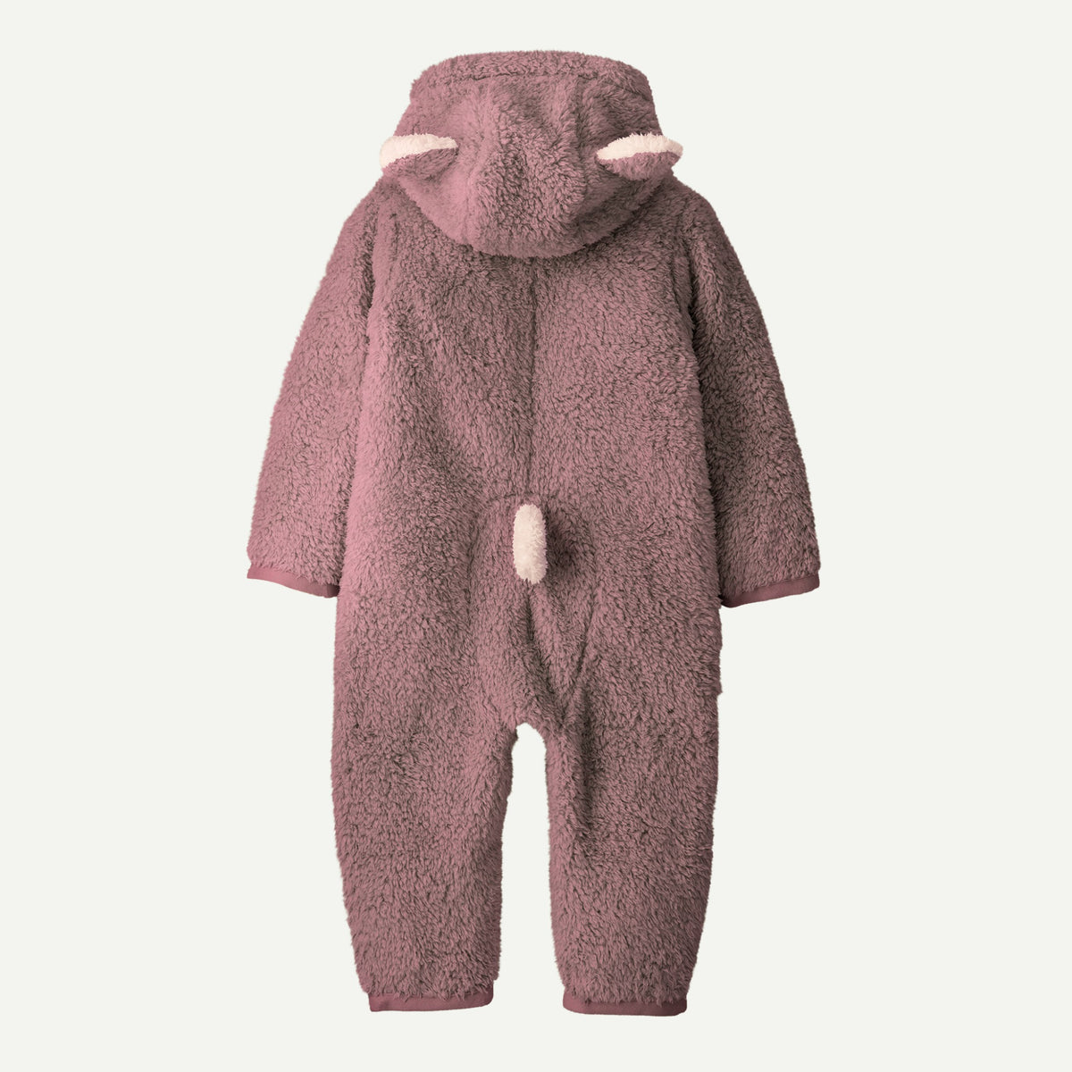 Patagonia Baby Furry Friends Bunting - CPMO_Curious Seal Patch: Moonrise Taupe