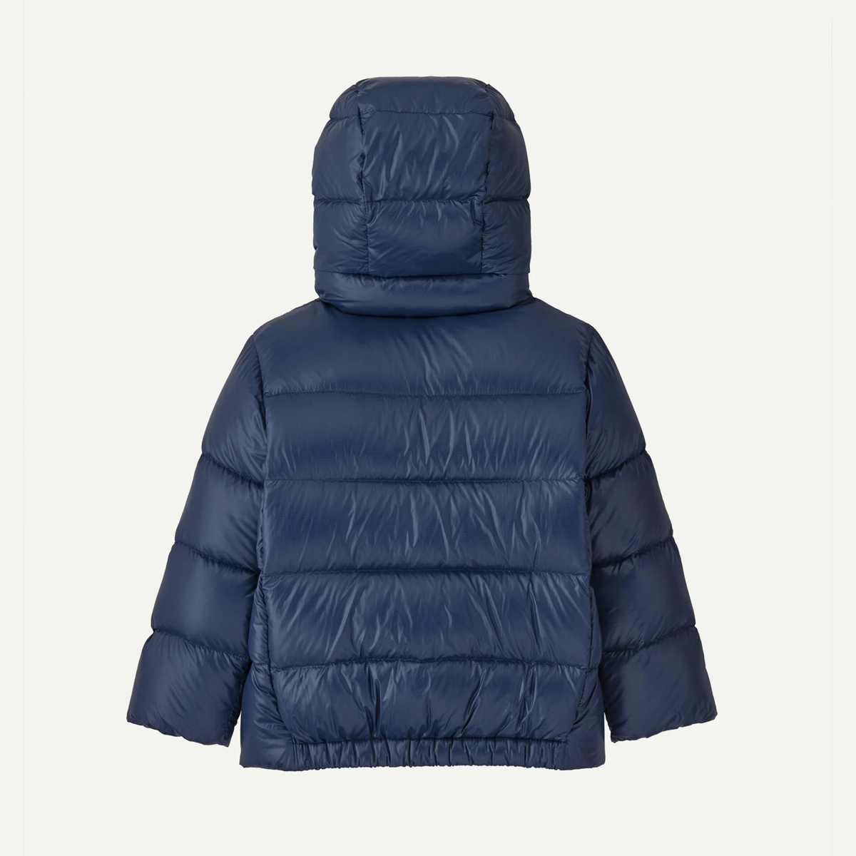 Patagonia Baby Hi-Loft Down Sweater Hoody- New Navy