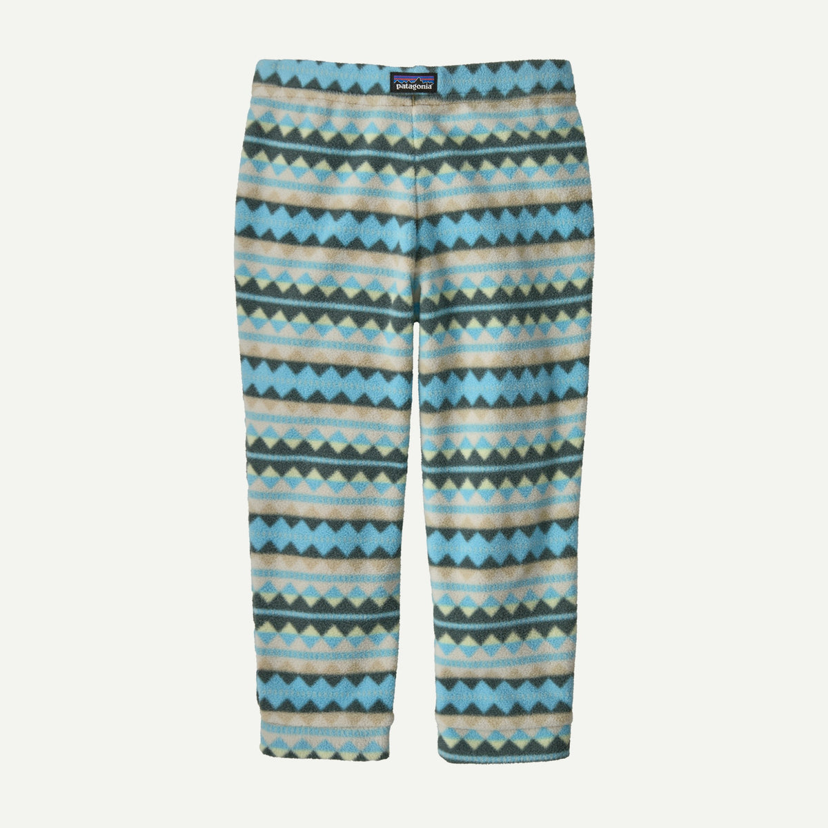 Patagonia Baby Micro D Bottoms - DSSB_Diamond Stripe: Snowmelt Blue