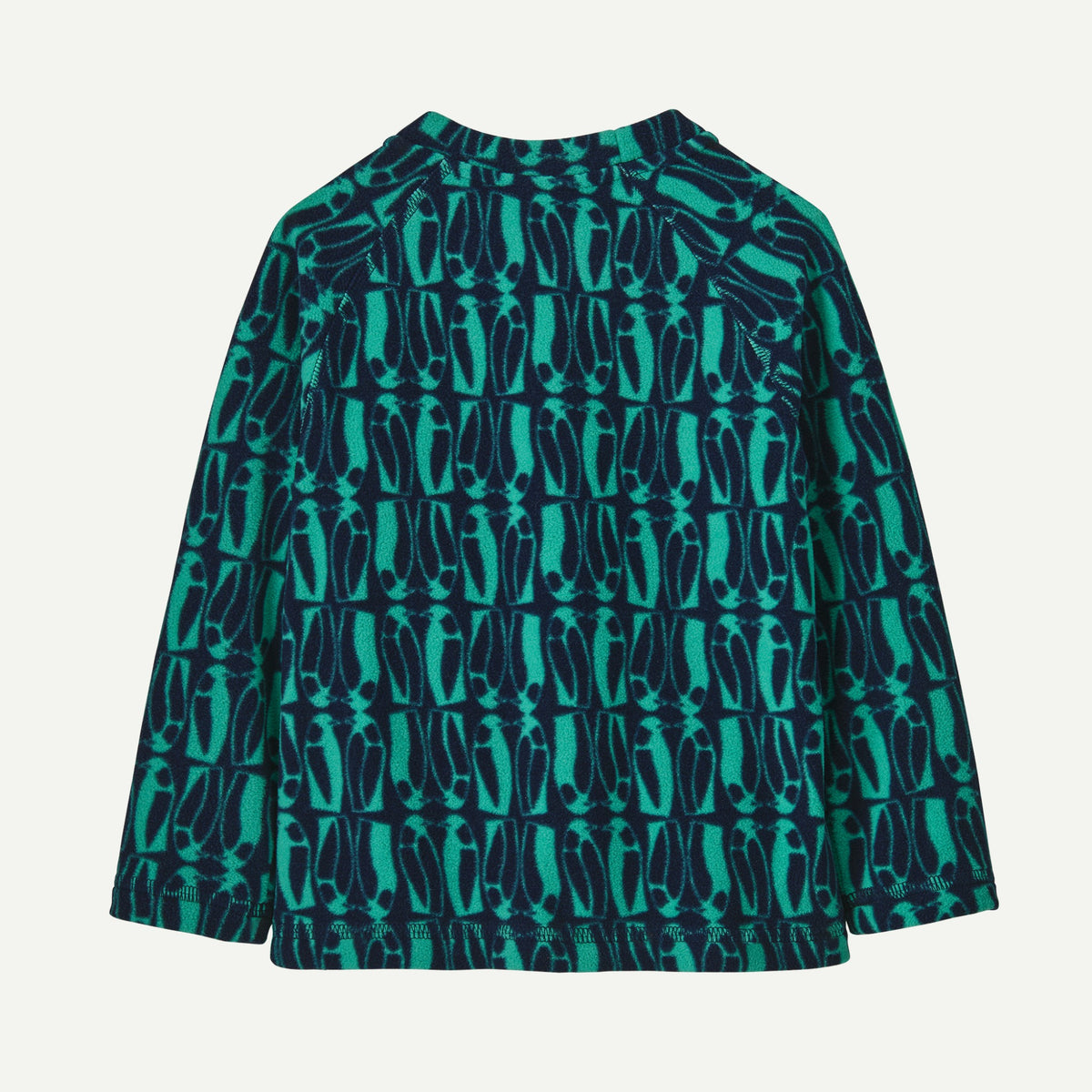 Patagonia Baby Micro D Crew F26 - GPSO_Geo Penguin: Solo Teal