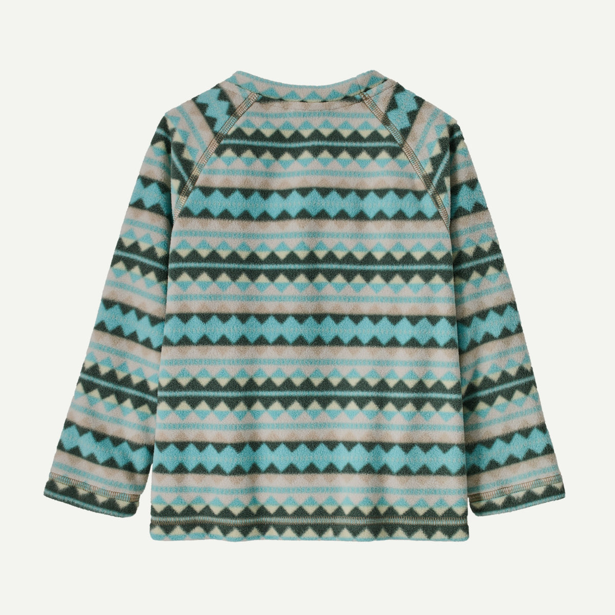 Patagonia Baby Micro D Crew F26 - DSSB_Diamond Stripe: Snowmelt Blue