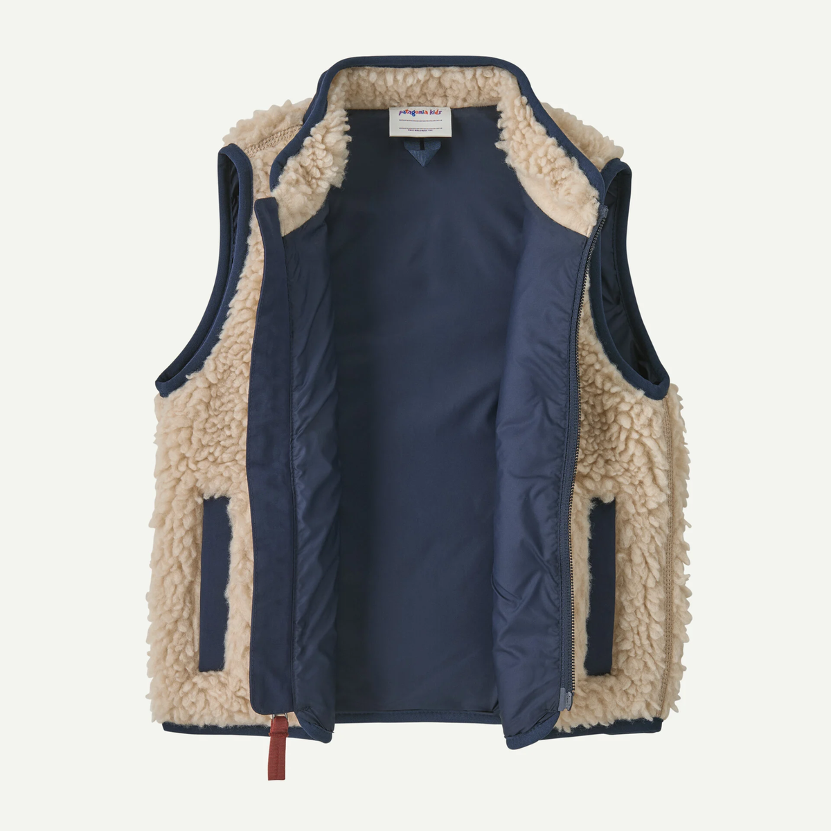 Patagonia Baby Retro-X Vest-Dark Natural w/New Navy
