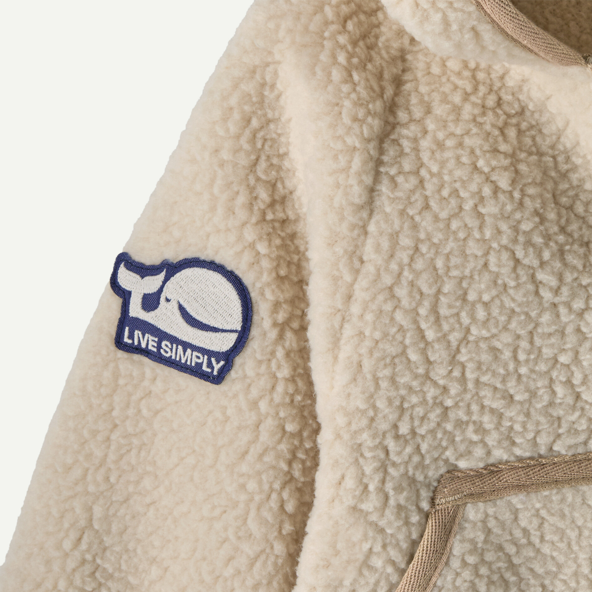 Patagonia Baby Retro Pile Jacket F25- Dark Natural