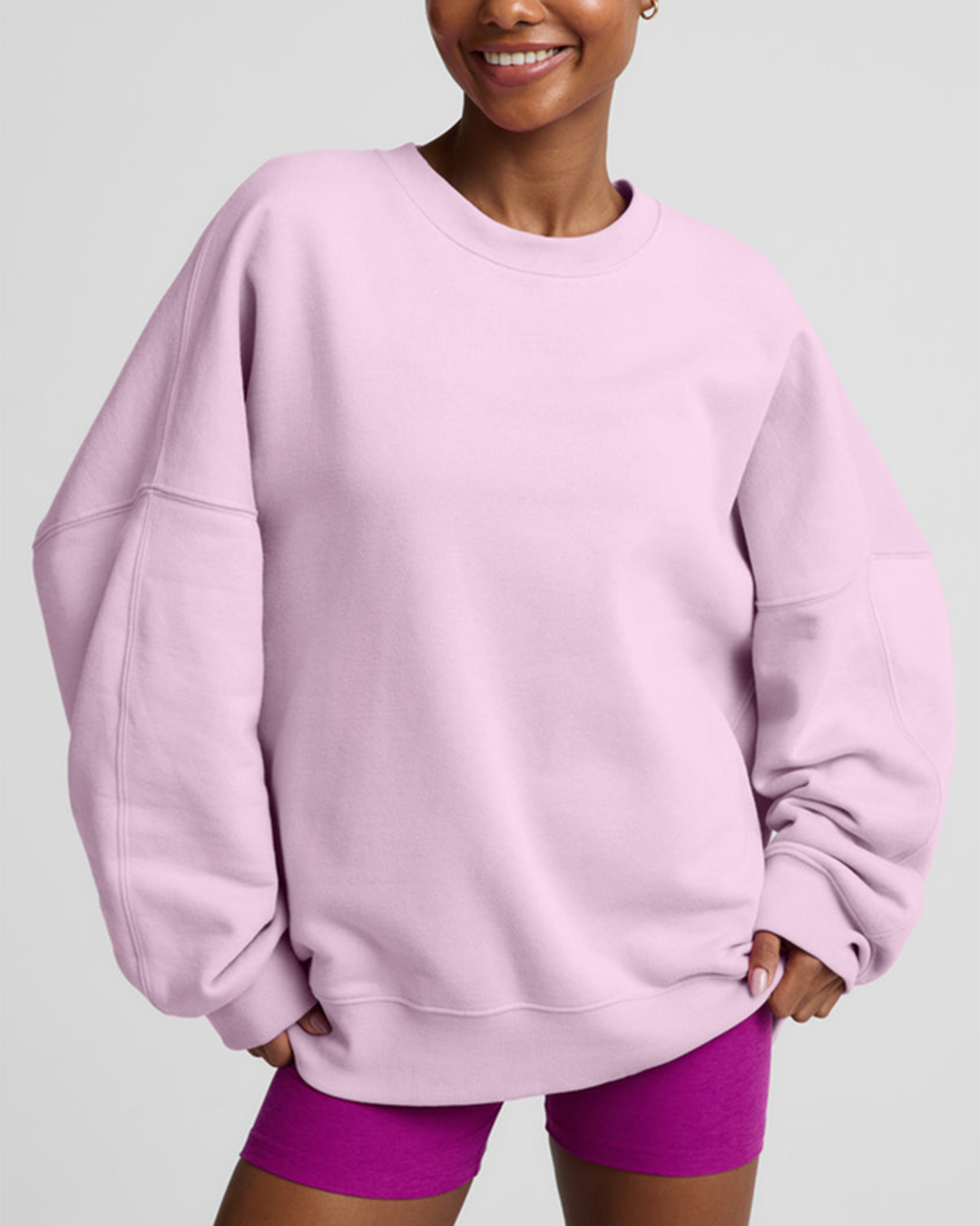 Womens Luxefleece Crewneck