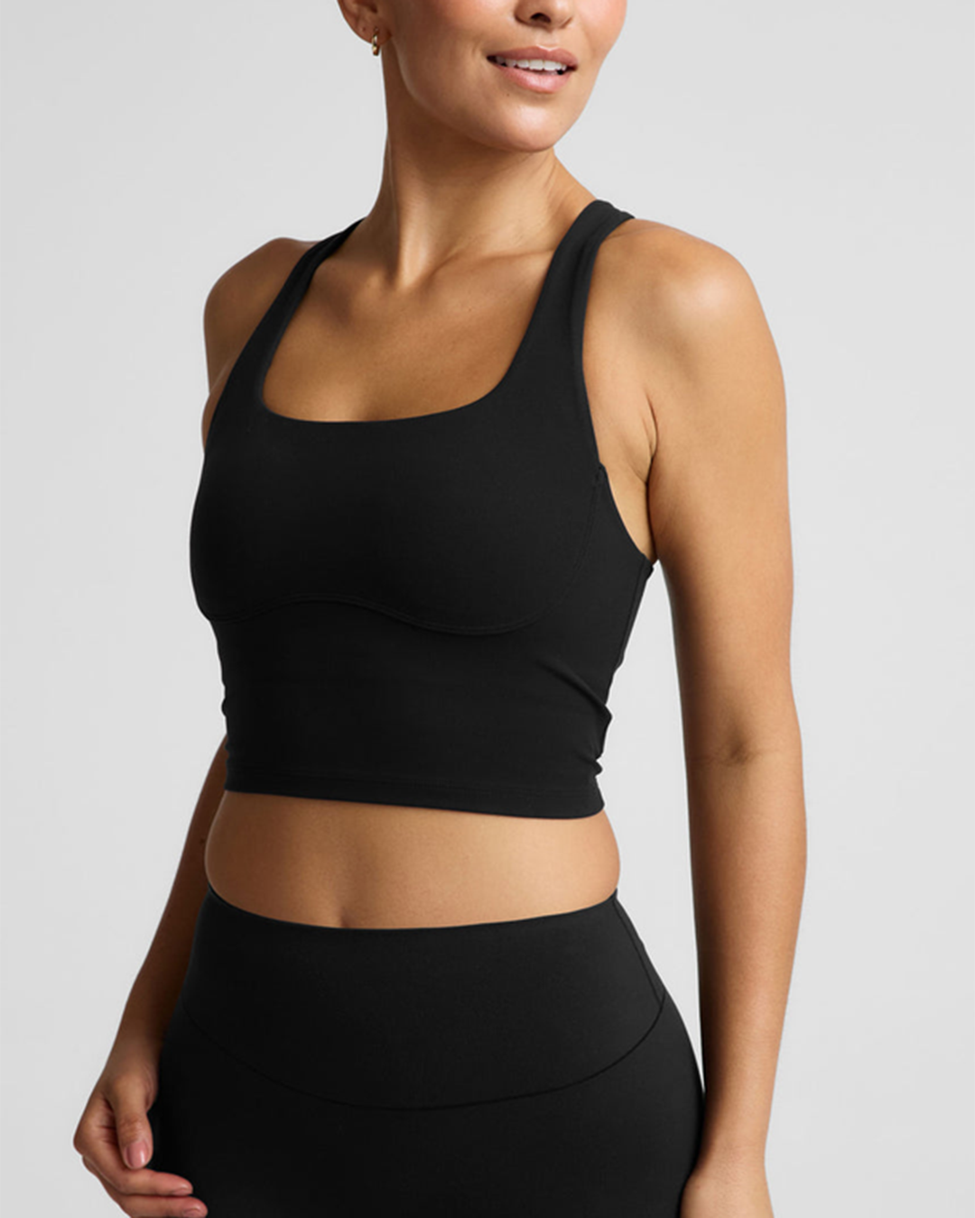 Womens Inthezone Racerback Cropped Tank