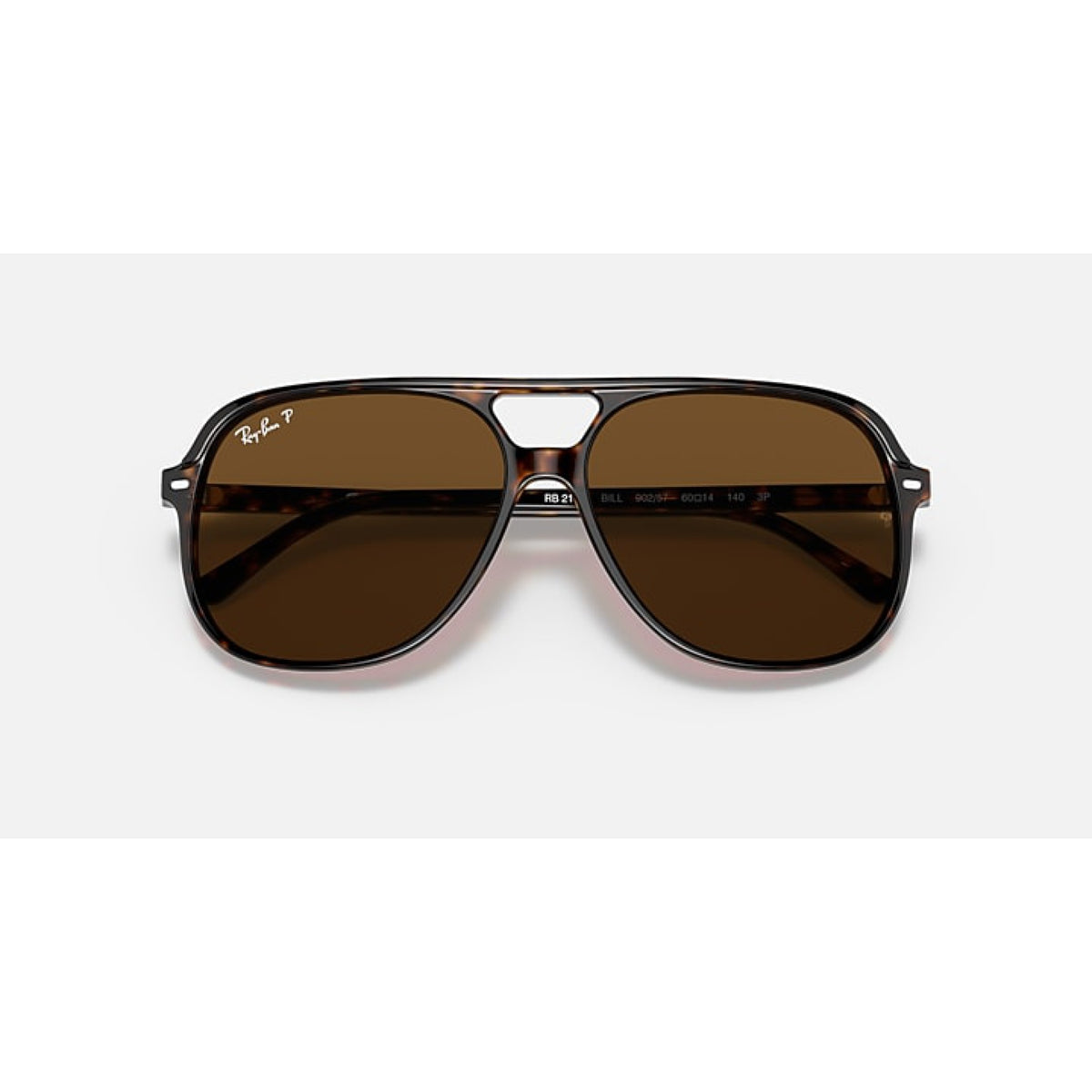 Rayban Bill Sunglasses in Havana w/ Brown Polarized Lens - Havana w/ Brown Polarized Lens