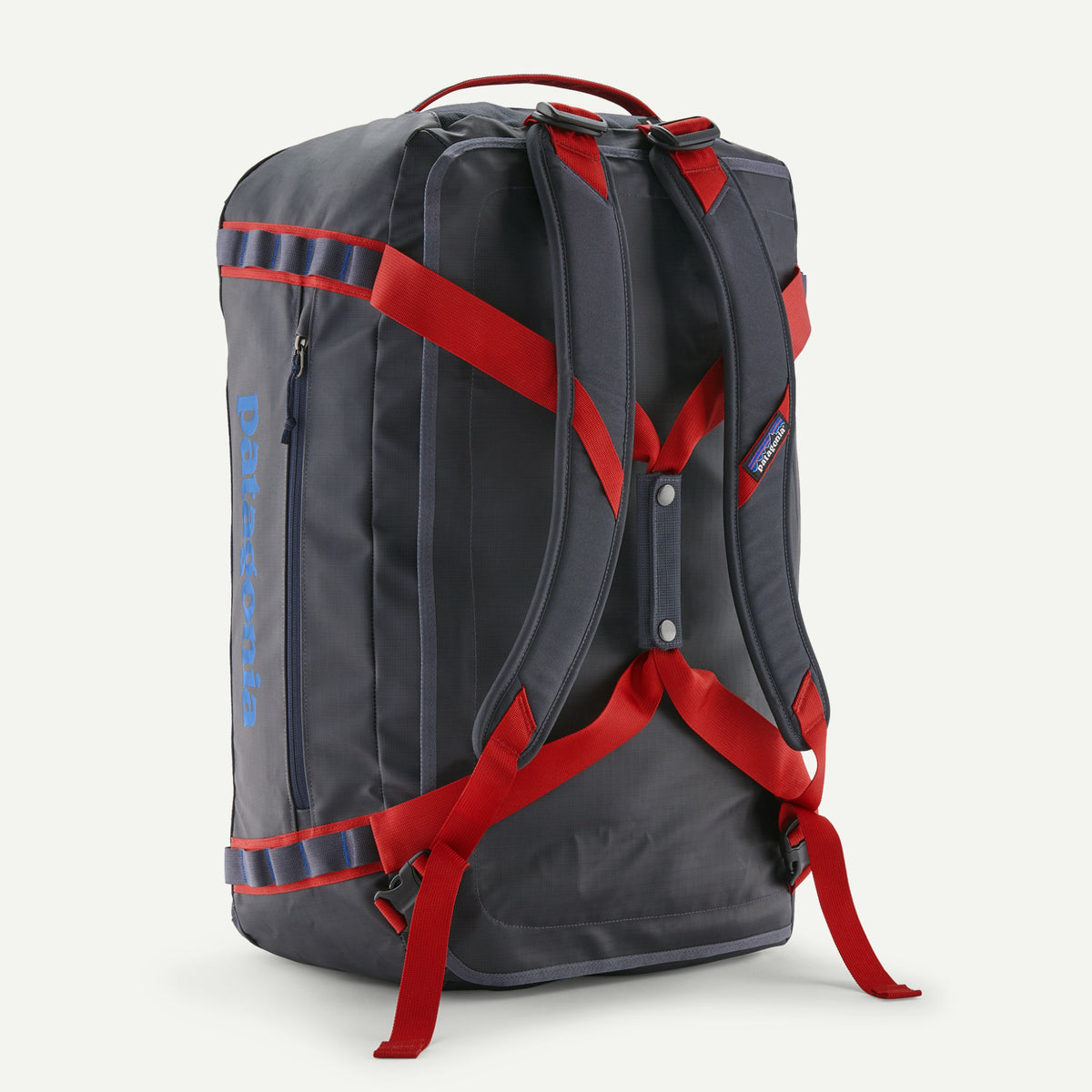 Patagonia Black Hole Duffel 55L - SMRE_Smolder Blue w/Amanita Red