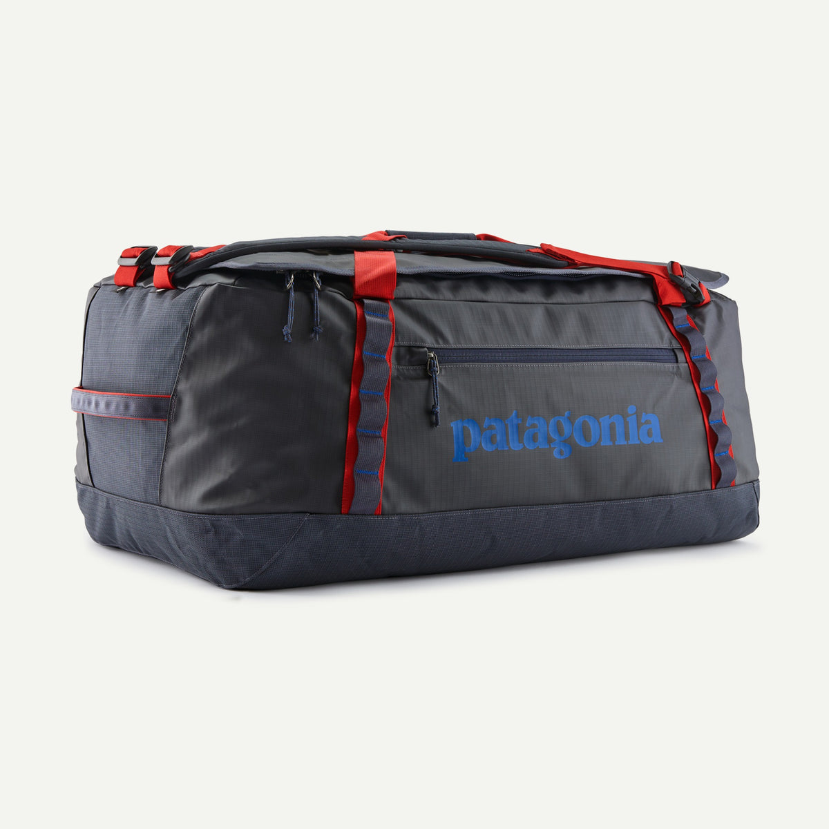 Patagonia Black Hole Duffel 70L - SMRE_Smolder Blue w/Amanita Red