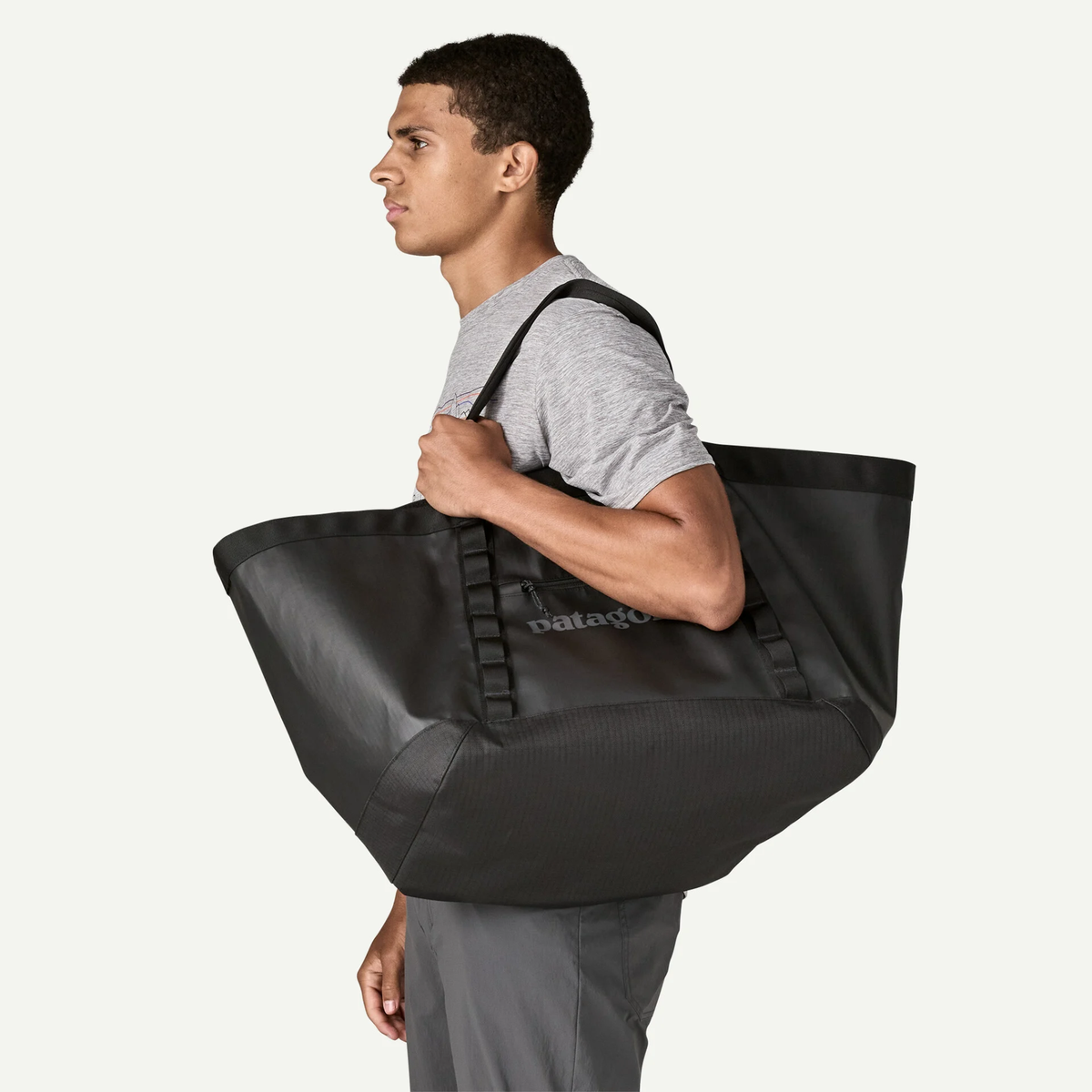 Patagonia Black Hole Gear Tote- Black w/Black