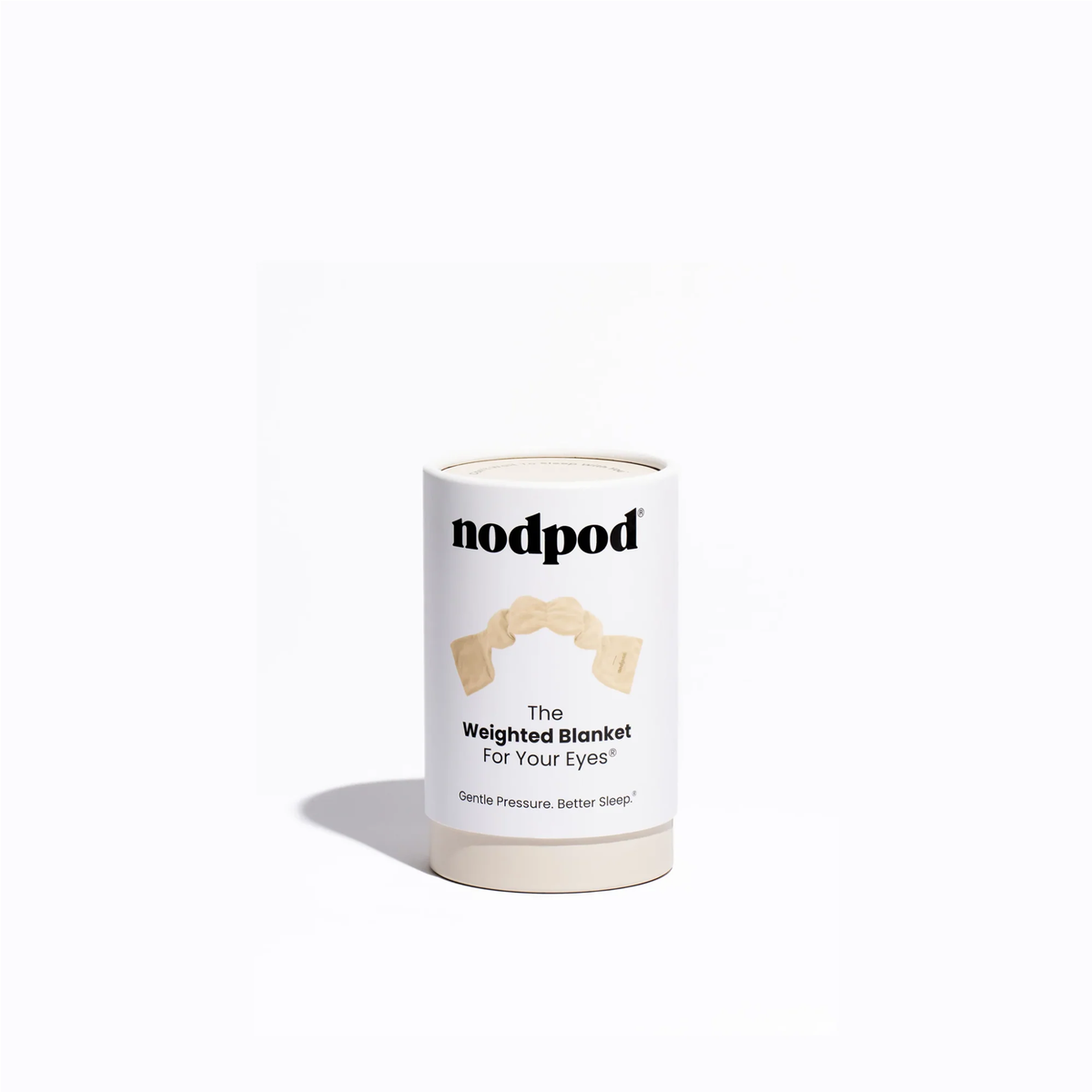 Nodpod Blush Weighted Sleep Mask - Eye Mask-Bone