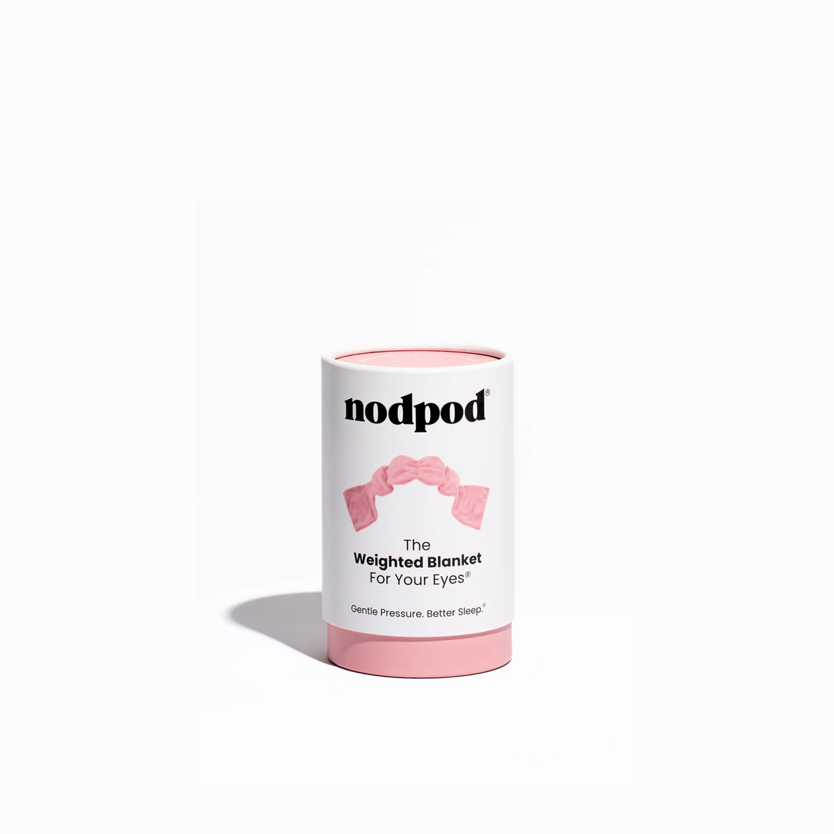 Nodpod Blush Weighted Sleep Mask - Eye Mask-Blush Pink
