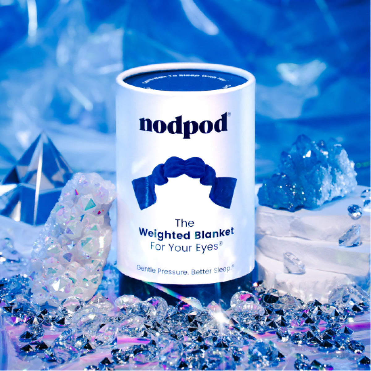 Nodpod Blush Weighted Sleep Mask - Eye Mask