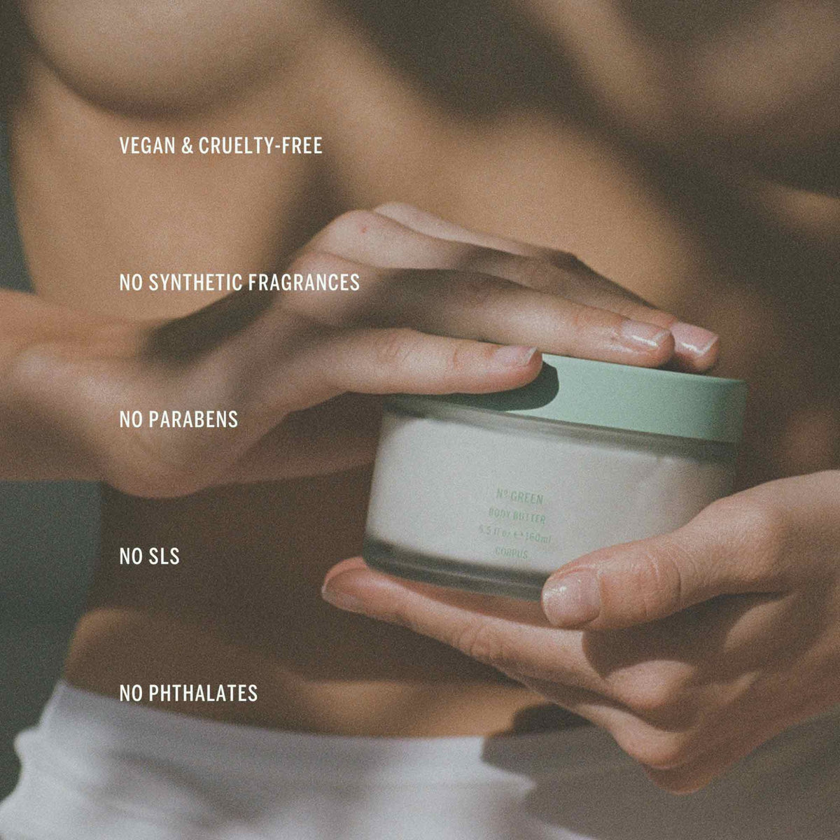 Corpus Body Butter: Nº Green (2oz) - Bergamot, Orange Blossom
