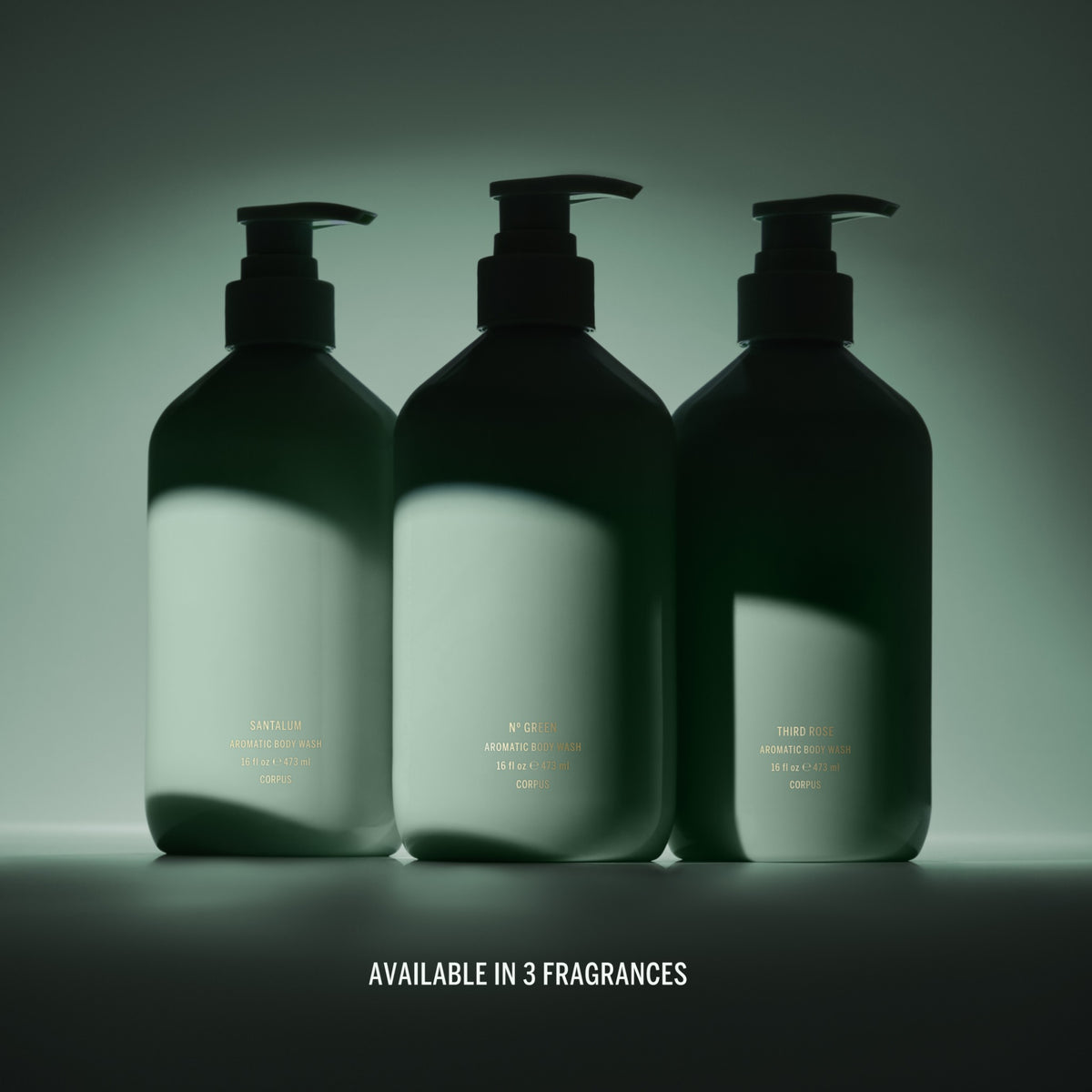 Corpus Body Wash: Santalum - Sandalwood, Cedar, Amber