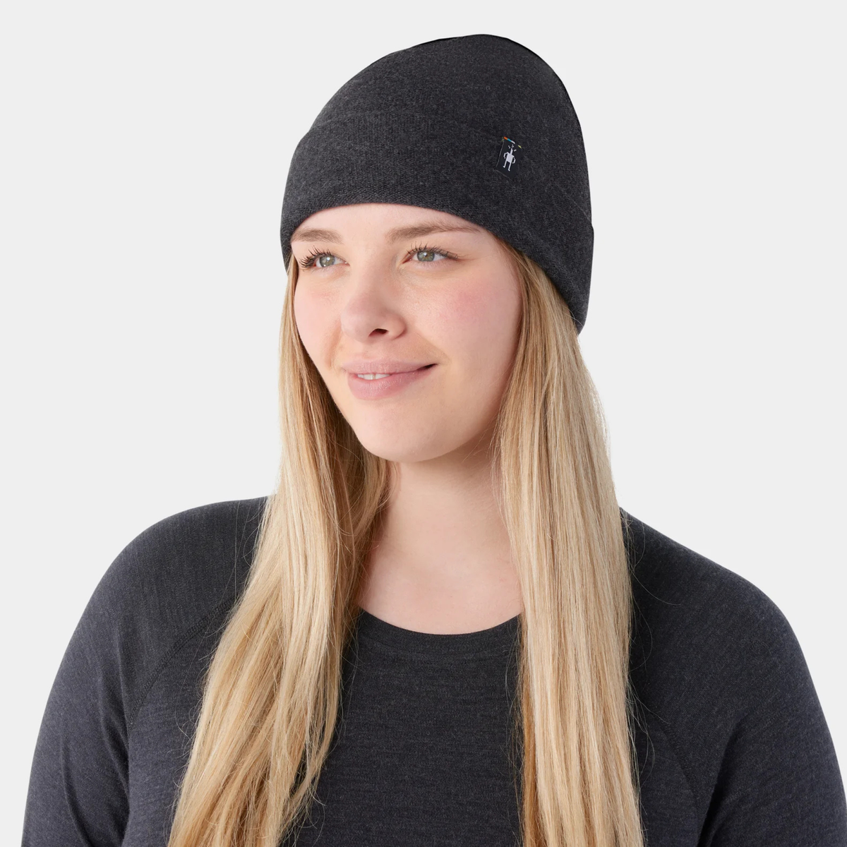 Smartwool Boiled Wool Beanie-Charcoal