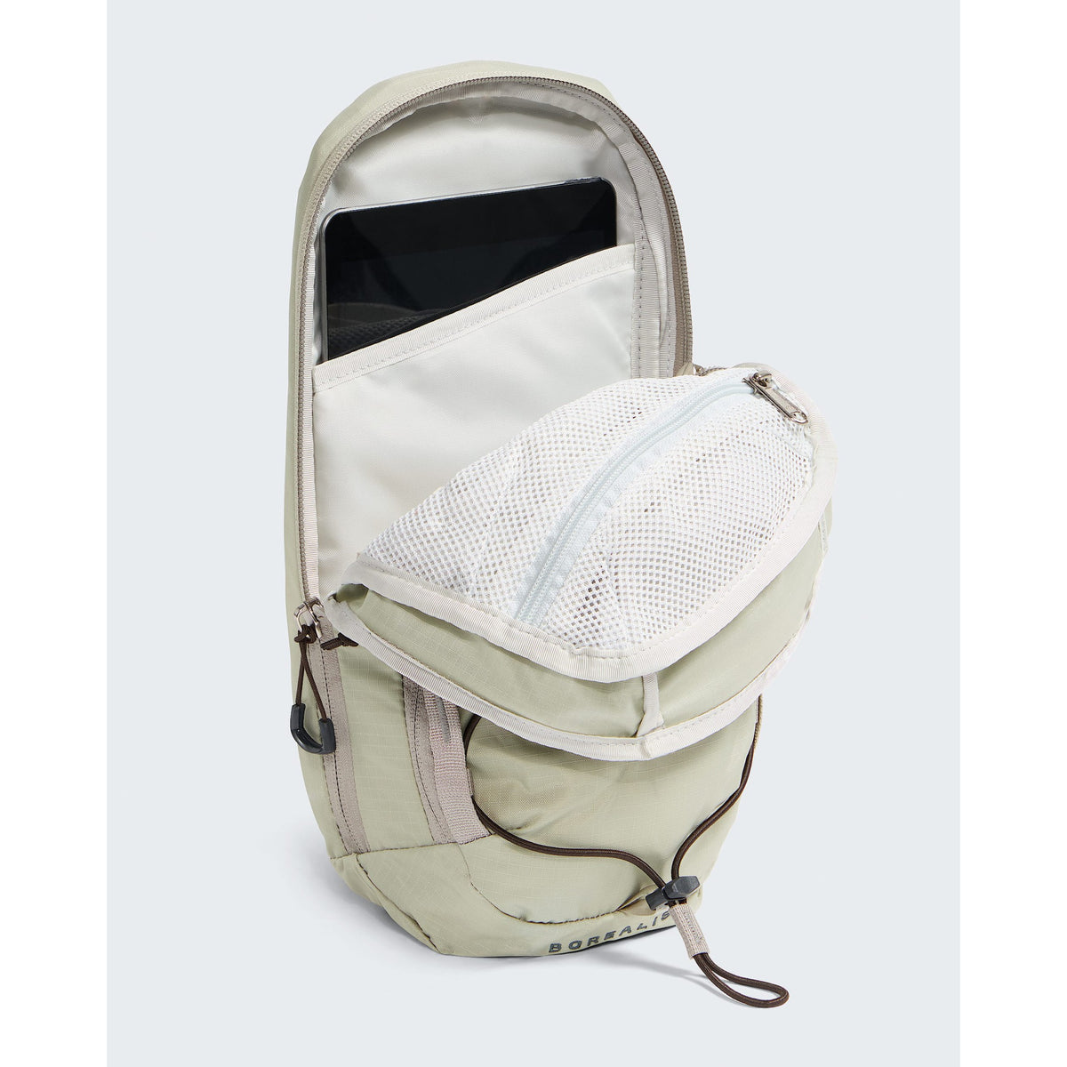 The North Face Borealis Sling - Stone Slab/Dark Chestnut/Asphalt Grey