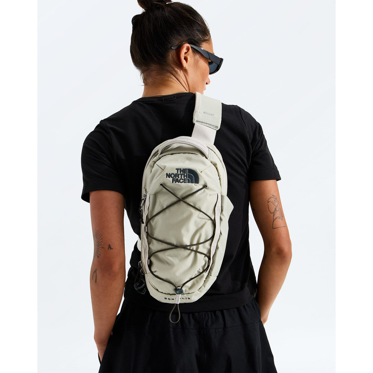 The North Face Borealis Sling - Stone Slab/Dark Chestnut/Asphalt Grey