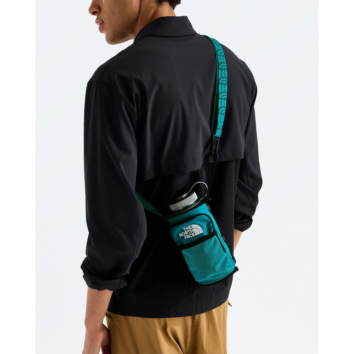 The North Face Borealis Water Bottle Holder - Restorative Teal/TNF Black