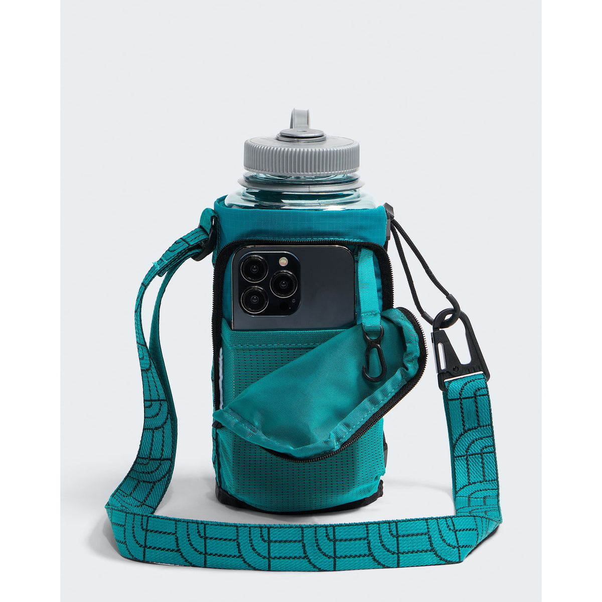 The North Face Borealis Water Bottle Holder - Restorative Teal/TNF Black