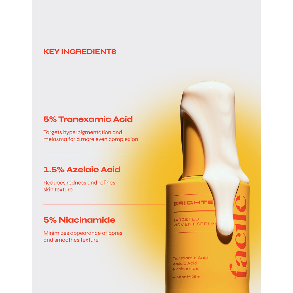 Facile Brighten Targeted Pigment Serum