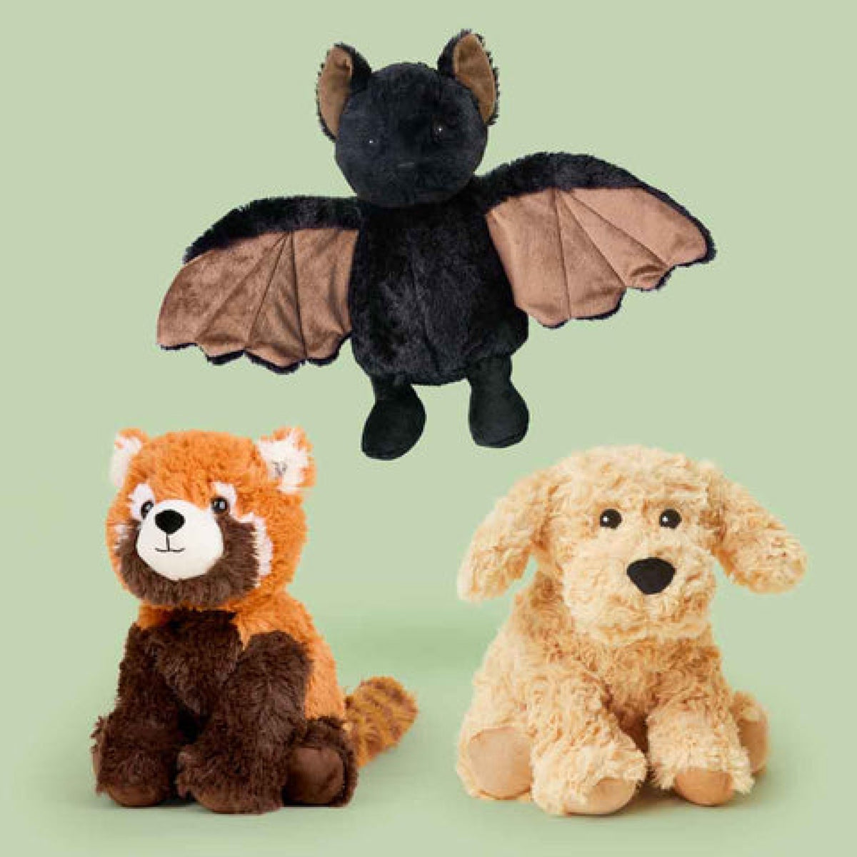 Warmies Brown Curly Bear Warmies