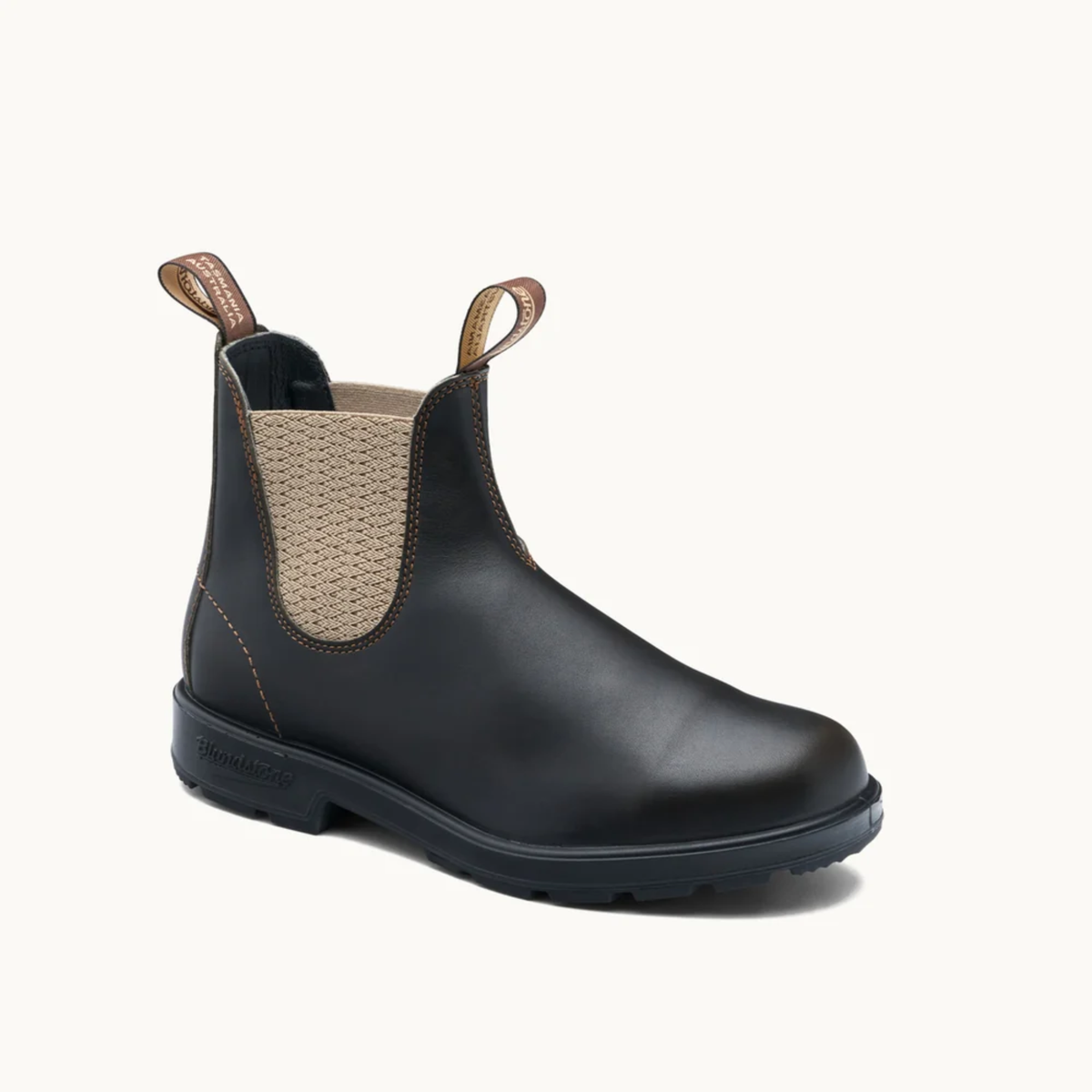Blundstone Brown / Sand Elastic Side Boot V-Cut-Brown / Sand 