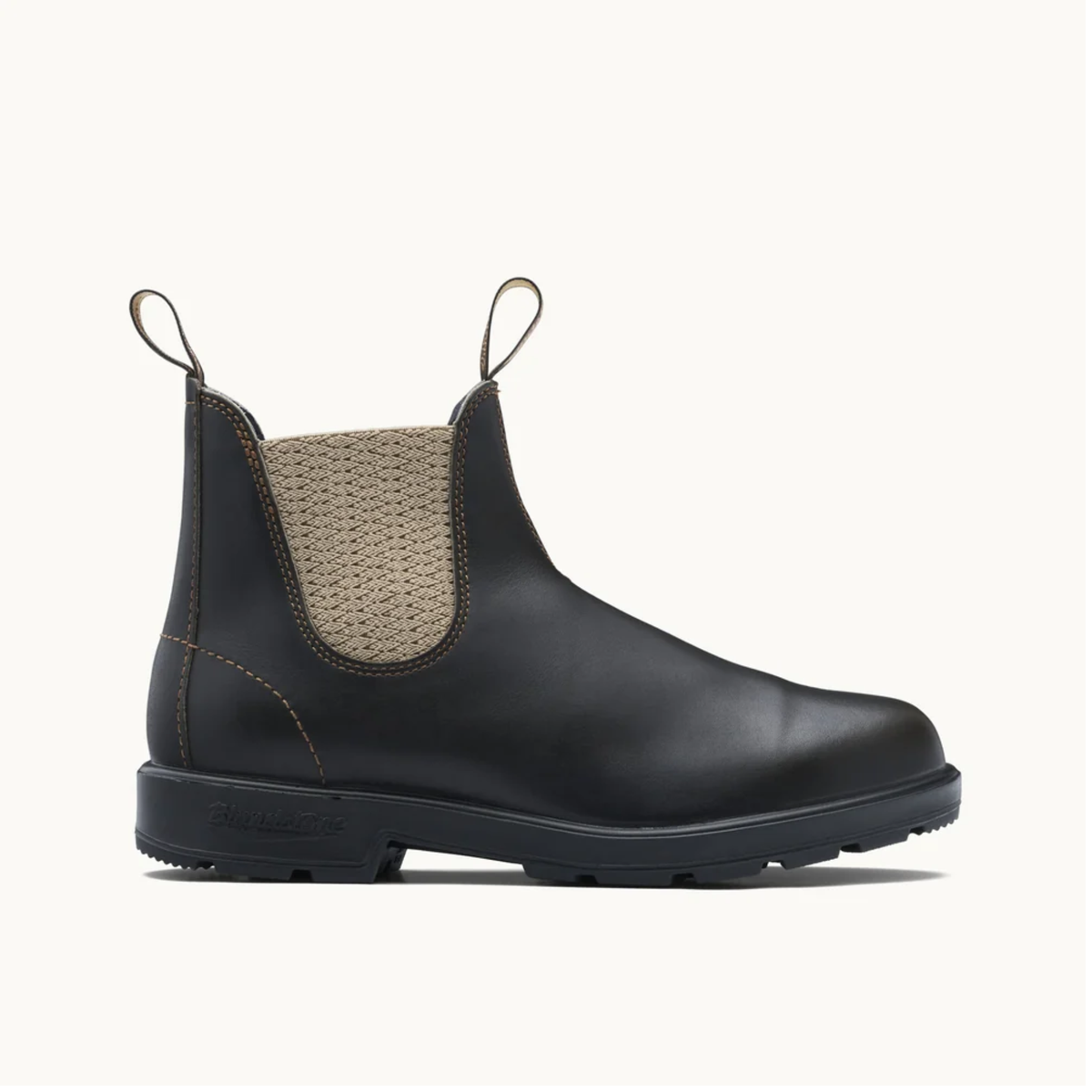 Blundstone Brown / Sand Elastic Side Boot V-Cut-Brown / Sand 