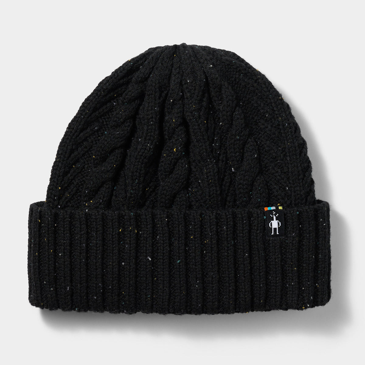 Smartwool Cable Knit Beanie F26 - R51_Black Donegal