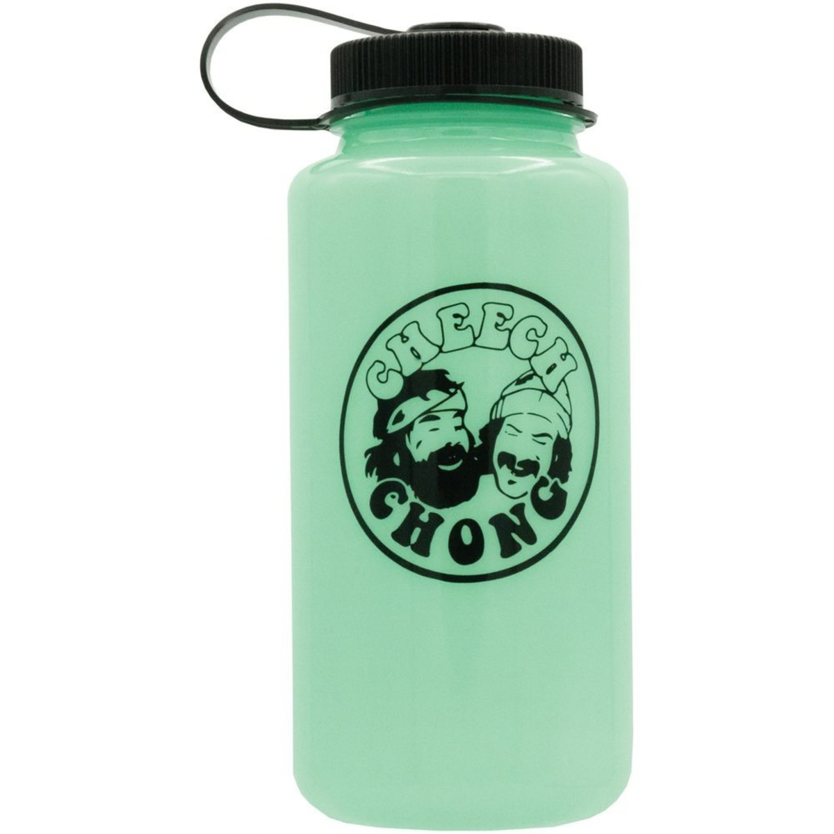Nalgene Cheech & Chong Sustain 32oz WM Glow Green-Glow Green