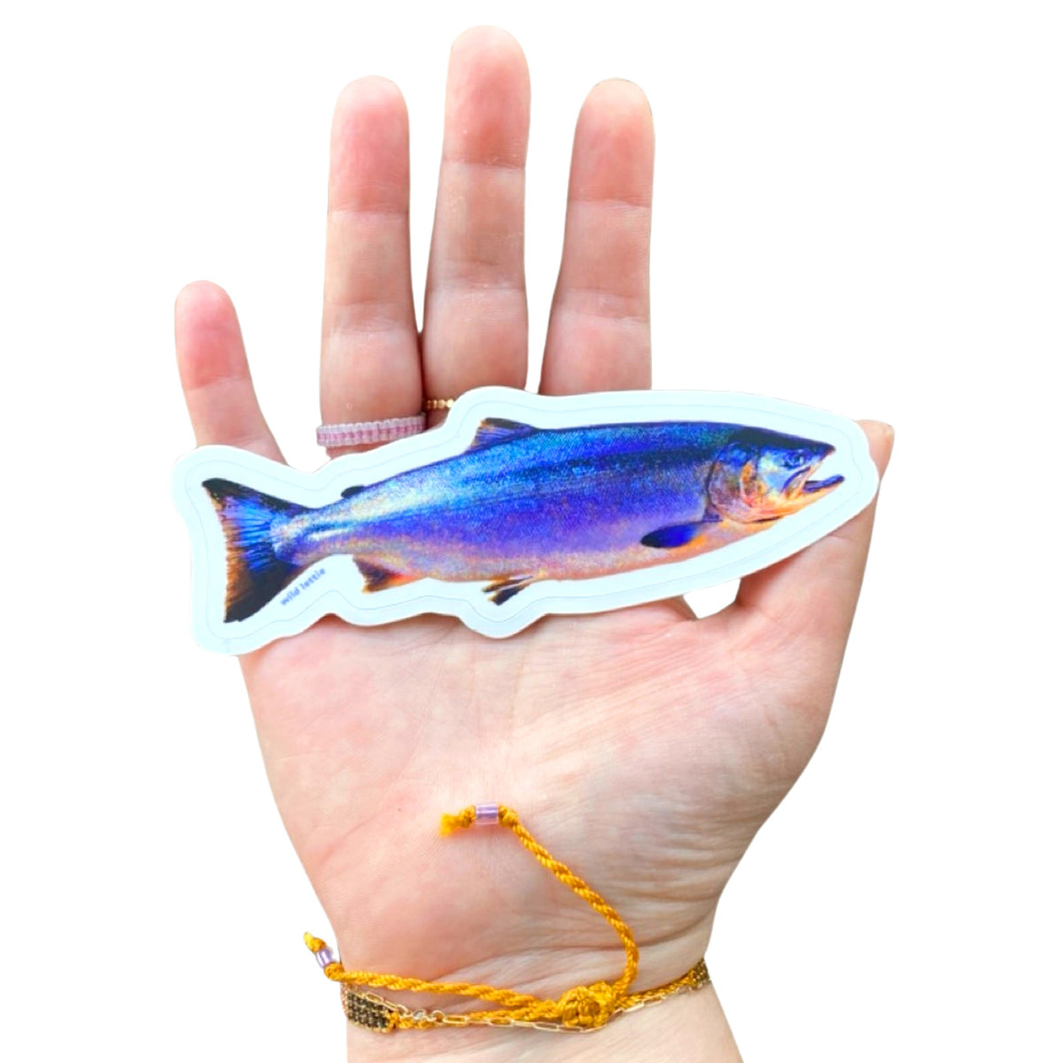 Wild Lettie Coho Sticker