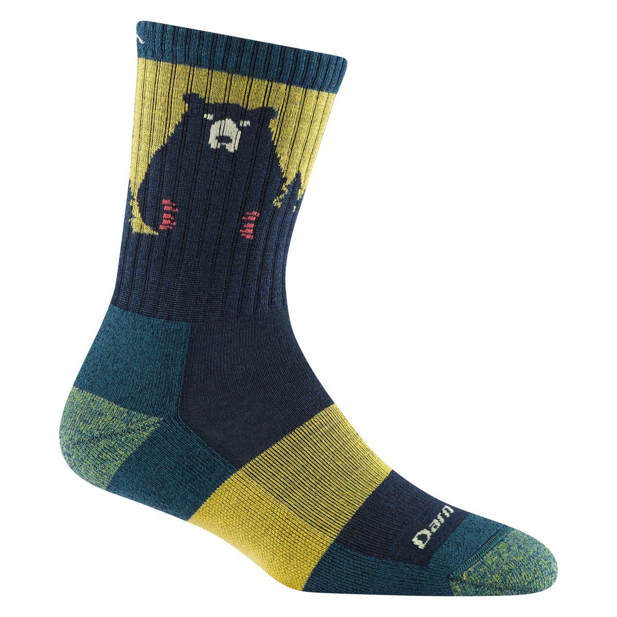 Darn Tough Vermont DARN TOUGH Bear Town Micro Crew Light Cushion