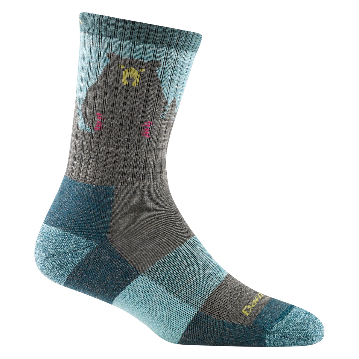 Darn Tough Vermont DARN TOUGH Bear Town Micro Crew Light Cushion