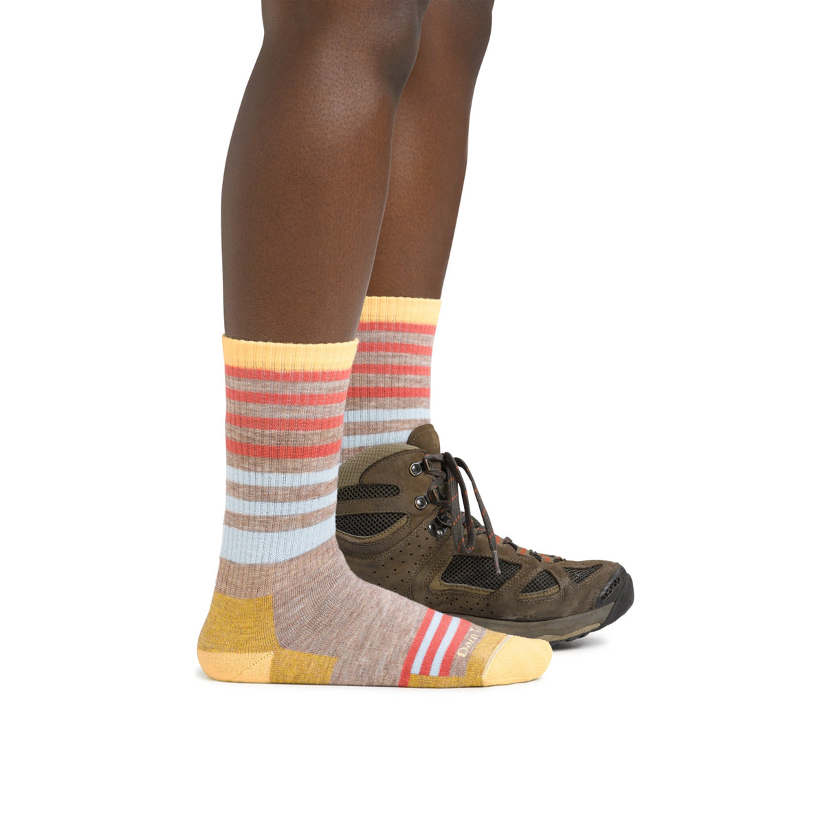 Darn Tough Vermont DARN TOUGH Women's Gatewood Boot Sock Full Cushion - OATMEAL