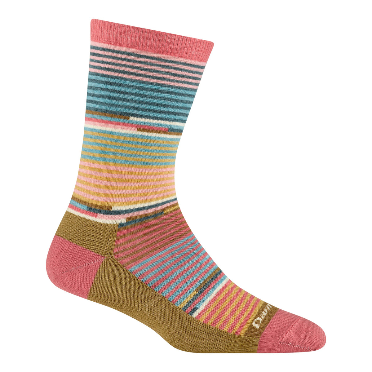 Darn Tough Vermont DARN TOUGH Women's Pixie Crew Light - Canyon