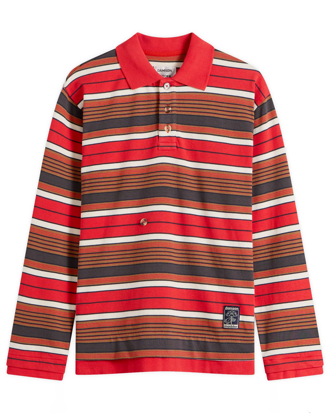 Womens Noah Cinch Rugby - Red Stripe