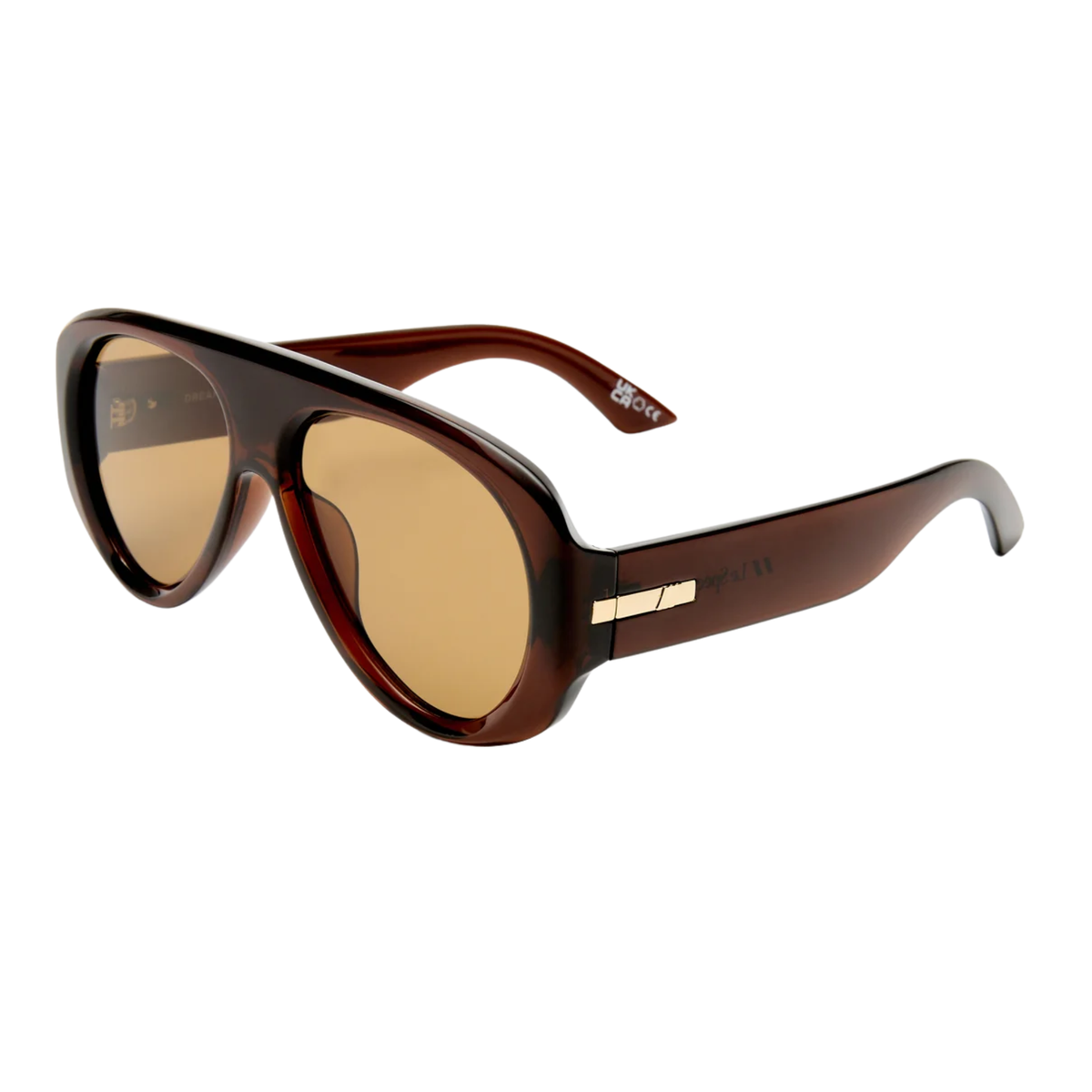 Le Specs Dream Boat Sunglasses- Cocoa