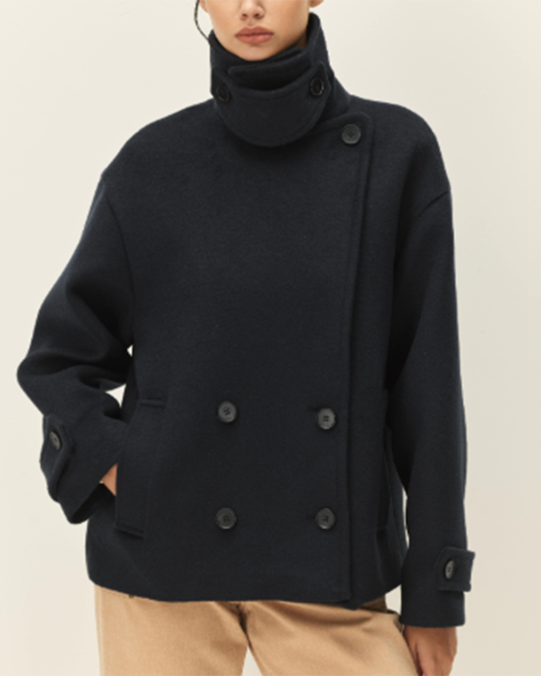 Womens Olivier Short Coat