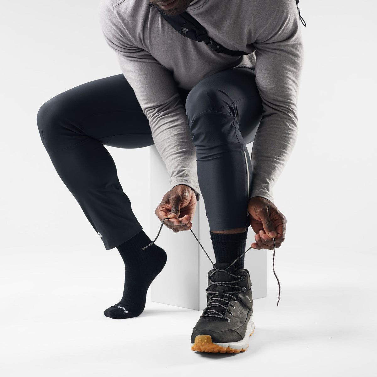 Smartwool Everyday Athletic Crew Socks - 122_White