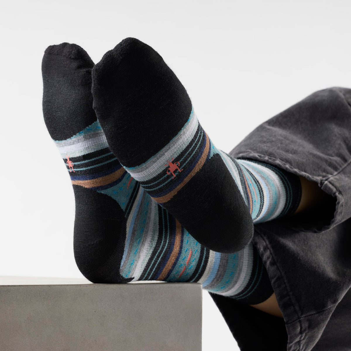 Smartwool Everyday Margarita Crew - Dusty Teal