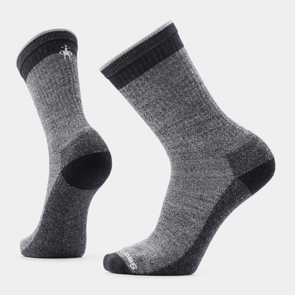 Smartwool Everyday Rollinsville Crew Socks - Ash-Charcoal