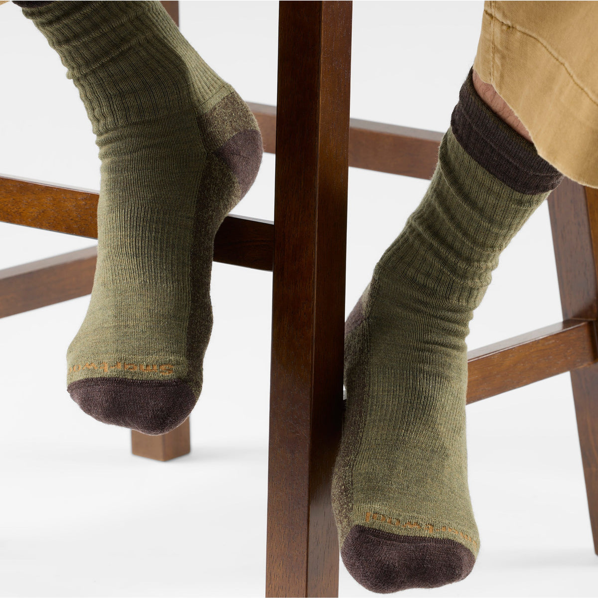 Smartwool Everyday Rollinsville Crew Socks - Winter Moss