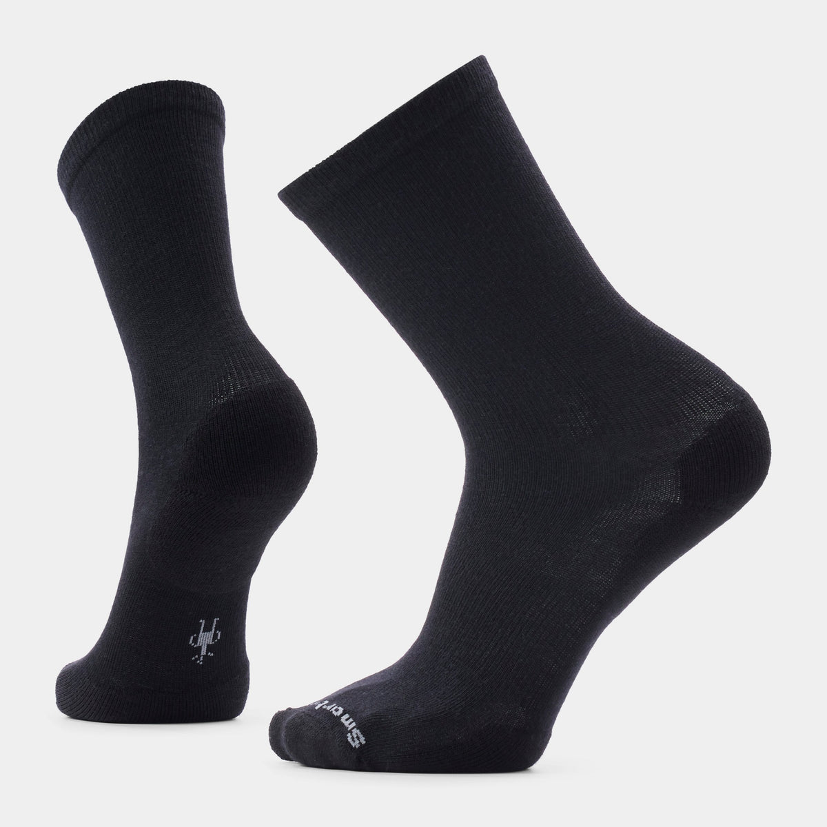 Smartwool Everyday Solid Rib Crew Socks - Black