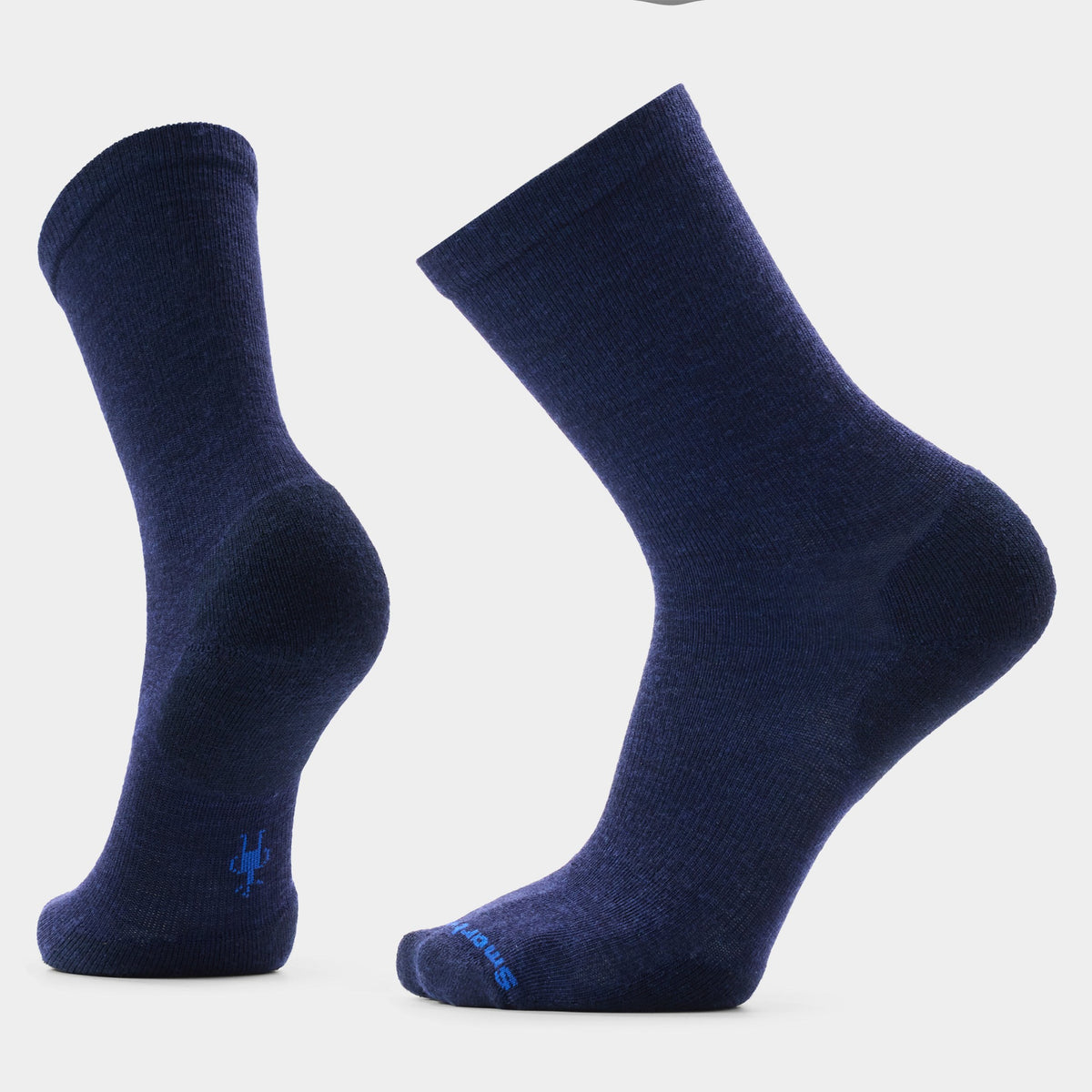 Smartwool Everyday Solid Rib Crew Socks - Navy