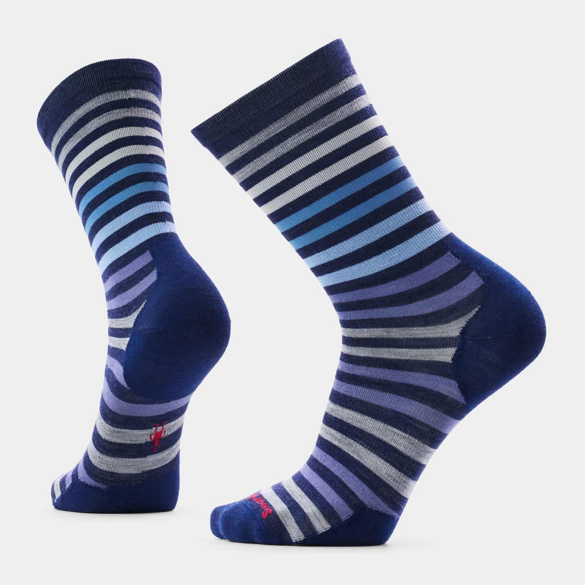Smartwool Everyday Spruce Street Crew Socks - Deep Navy-Nightfall Blue