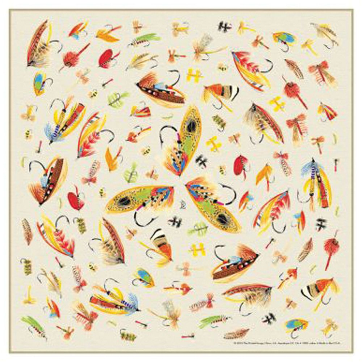 Liberty Mountain Fly Fishing Hooks Bandana