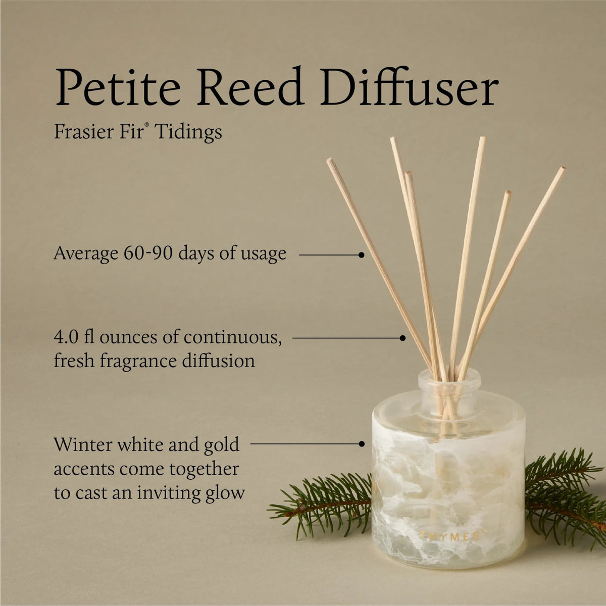 Frasier Fir Frasier Fir Tidings Petite Diffuser 4oz
