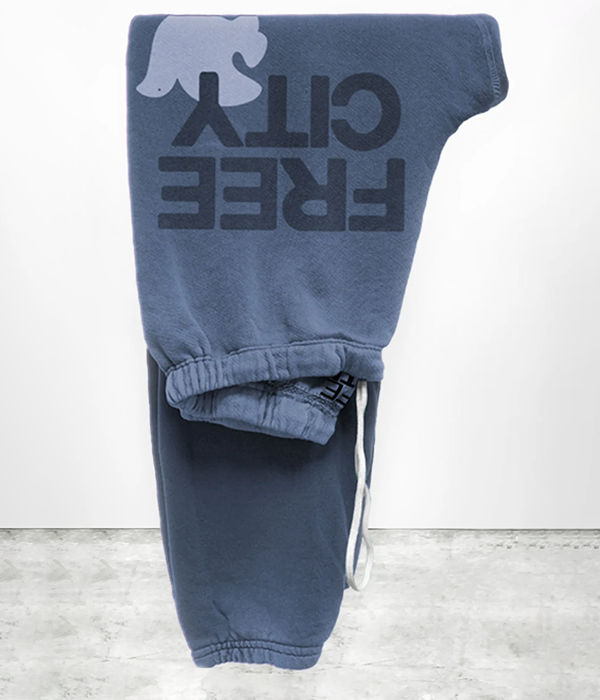 Womens Free City Large Sweatpant B