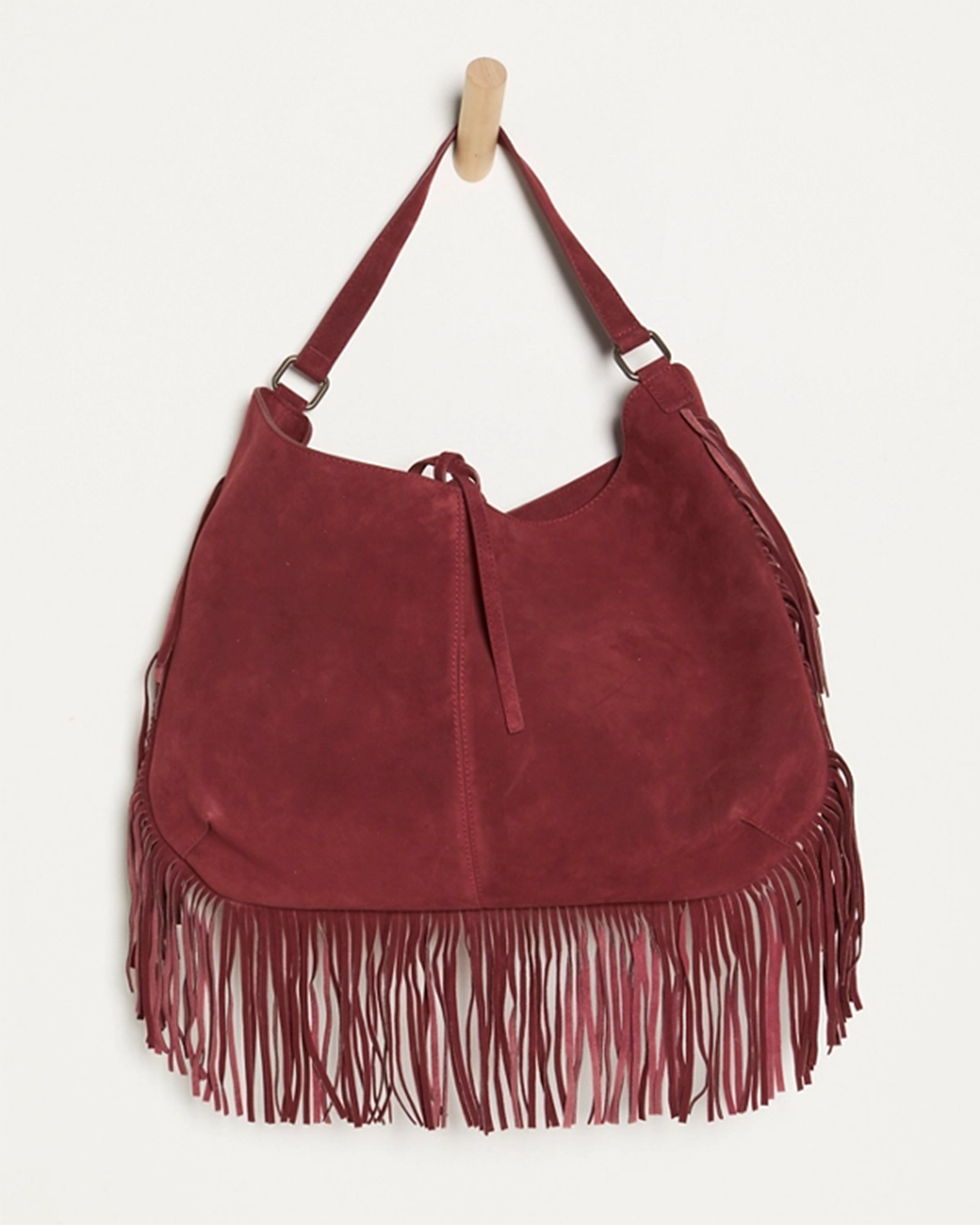Womens Finn Fringe Shoulder Bag