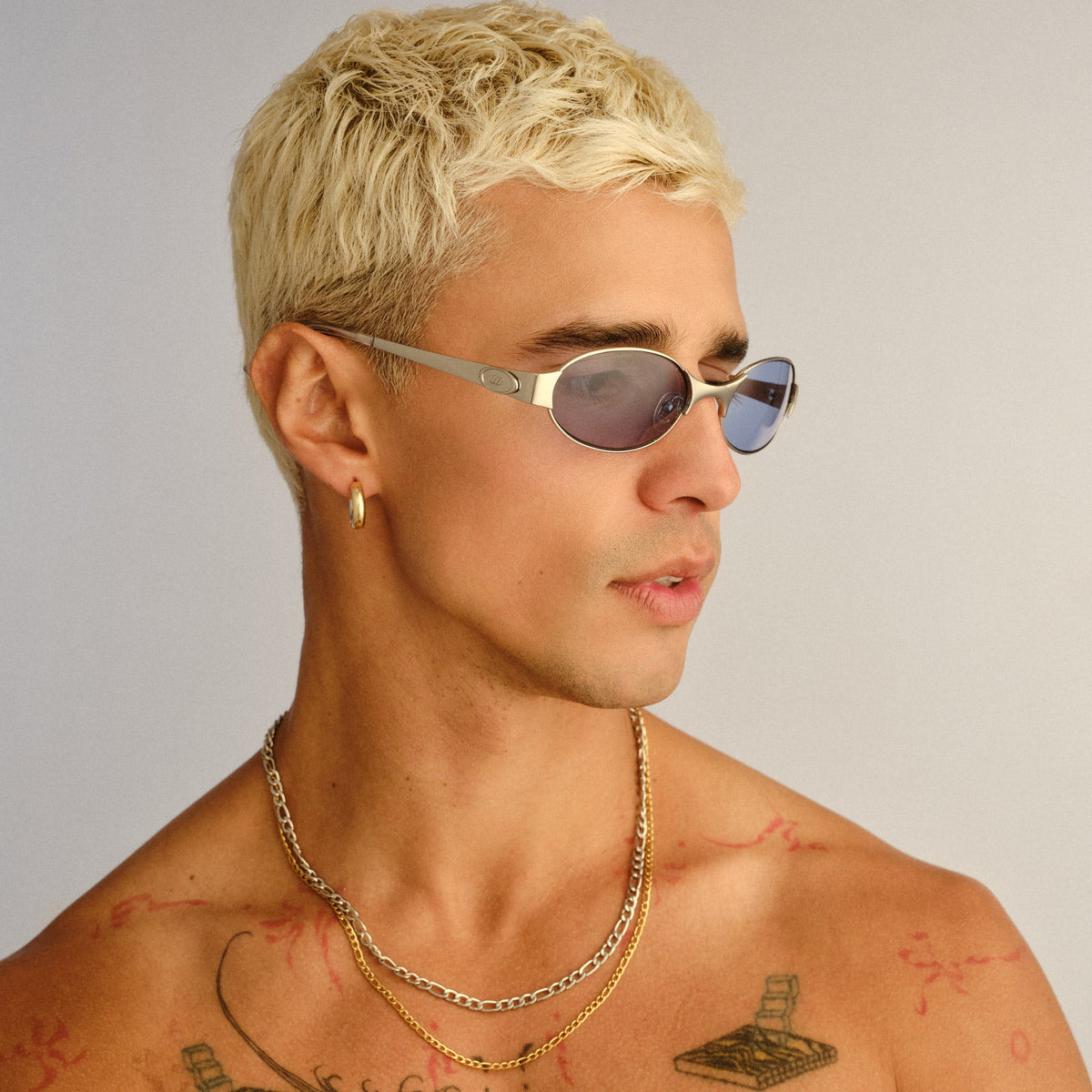 Le Specs Frostbite Sunglasses - Silver